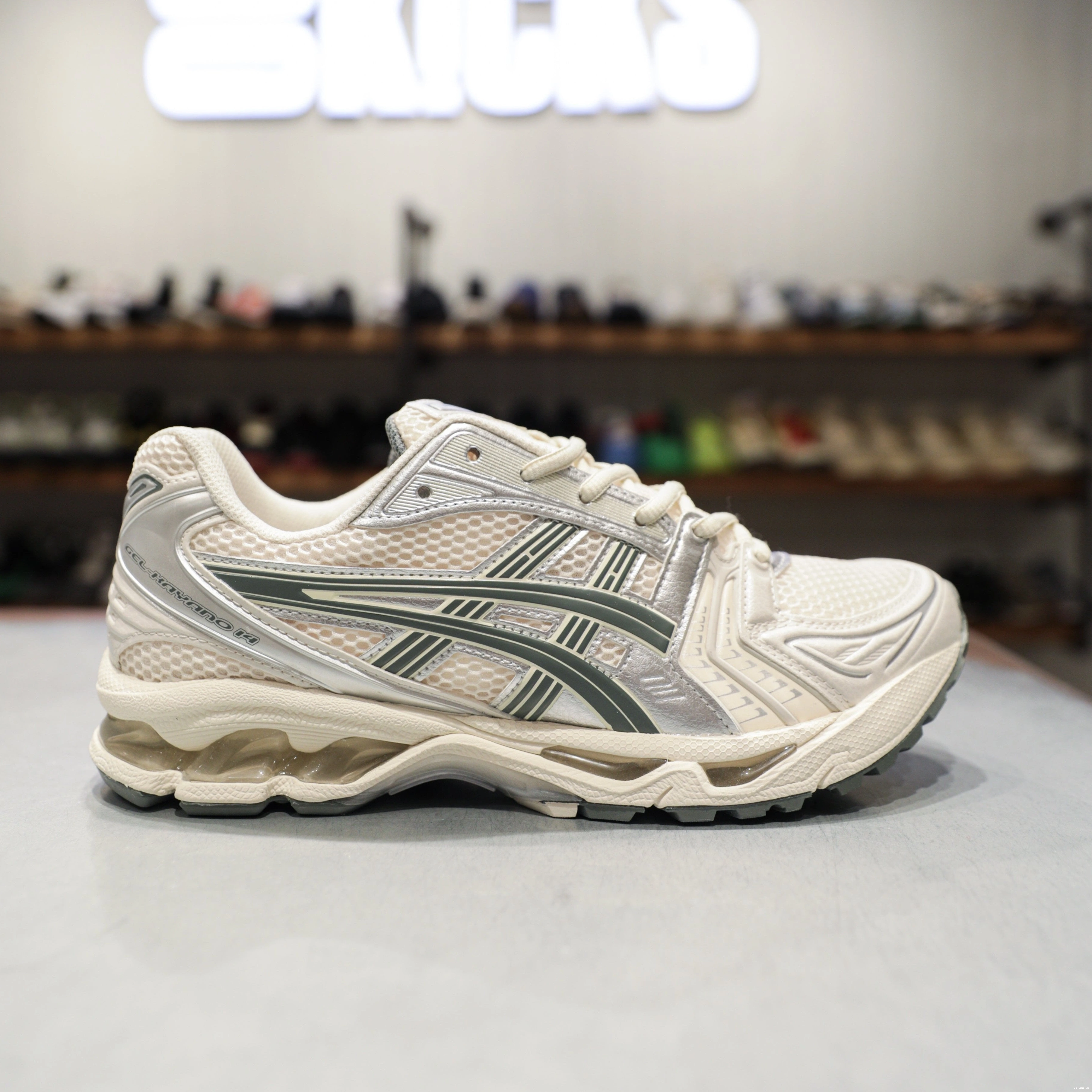 ASICS Gel-Kayano Pewter Dark 14 Birch 0723